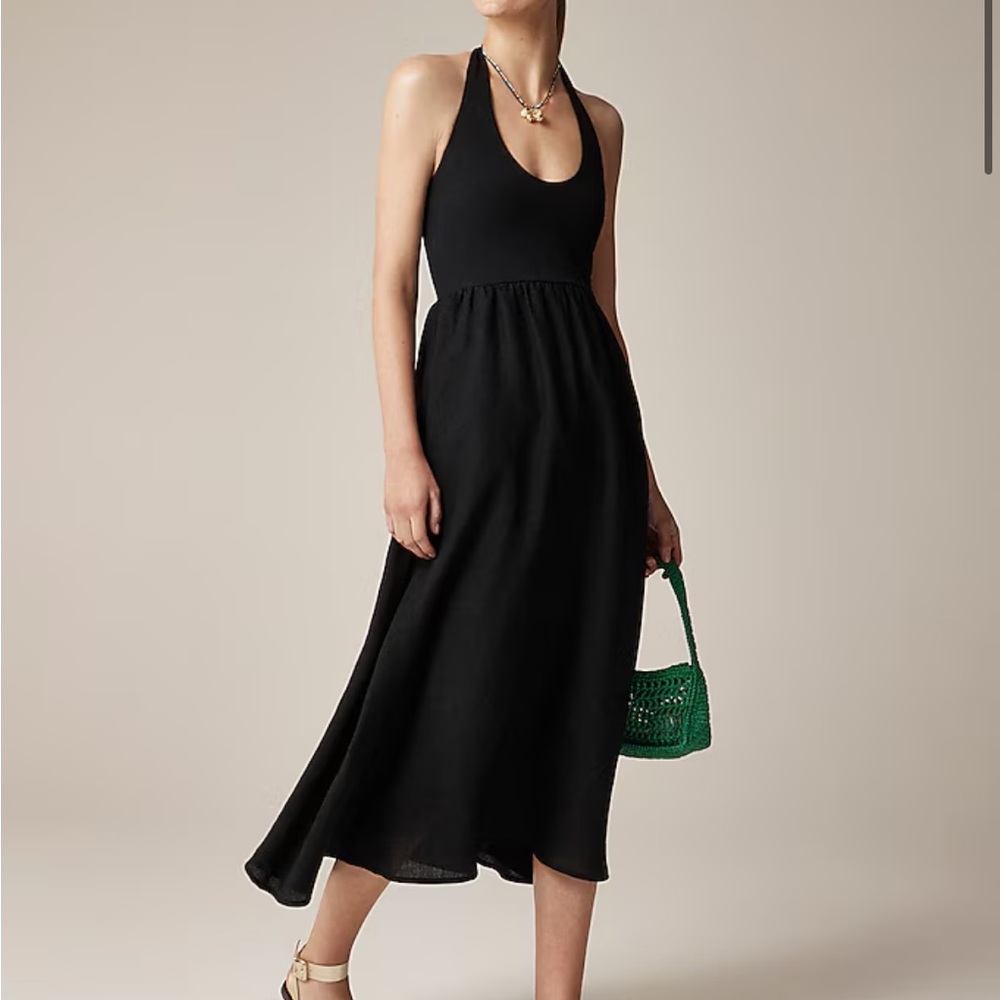 Jcrew Halter Mixy Dress